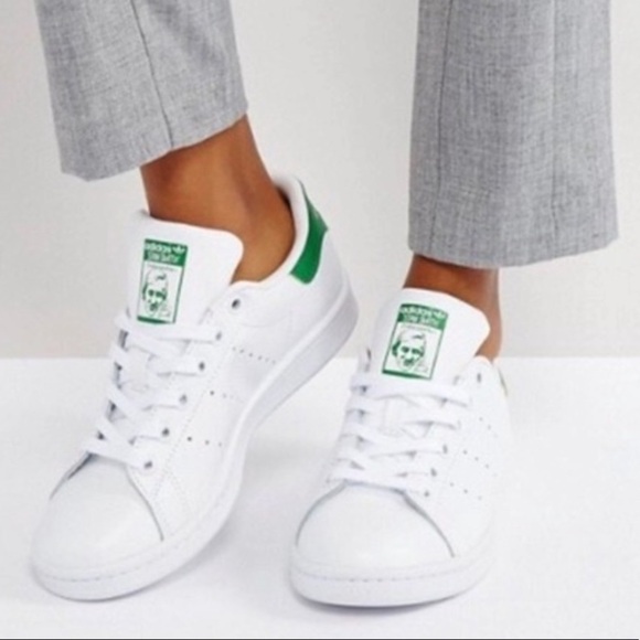 adidas Shoes - Adidas Stan Smith green white sneakers tennis shoe‎